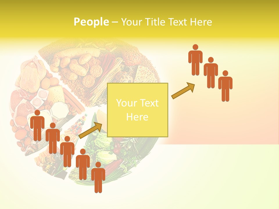 Diet Balance Round PowerPoint Template