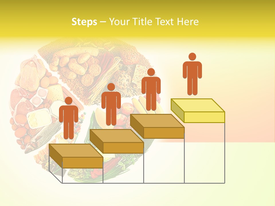 Diet Balance Round PowerPoint Template