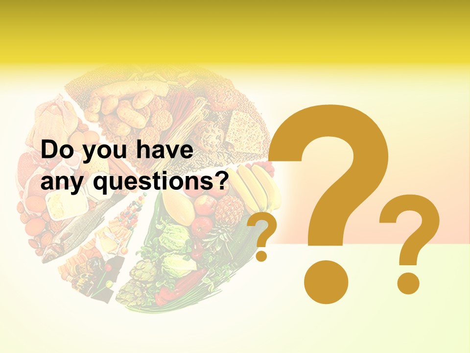 Diet Balance Round PowerPoint Template