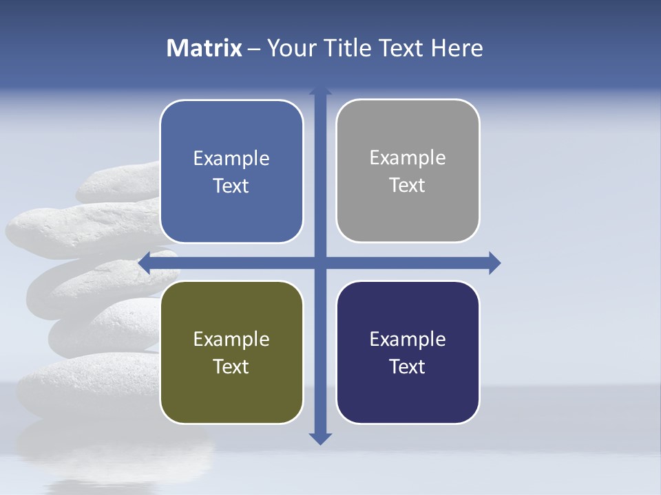 Balance Rock Tower PowerPoint Template