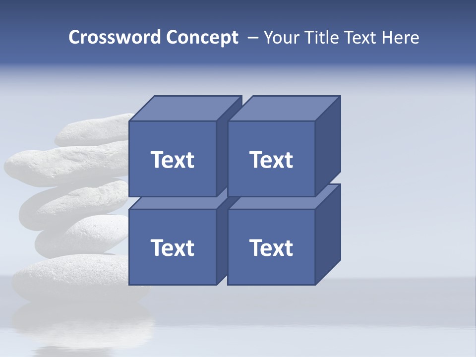 Balance Rock Tower PowerPoint Template