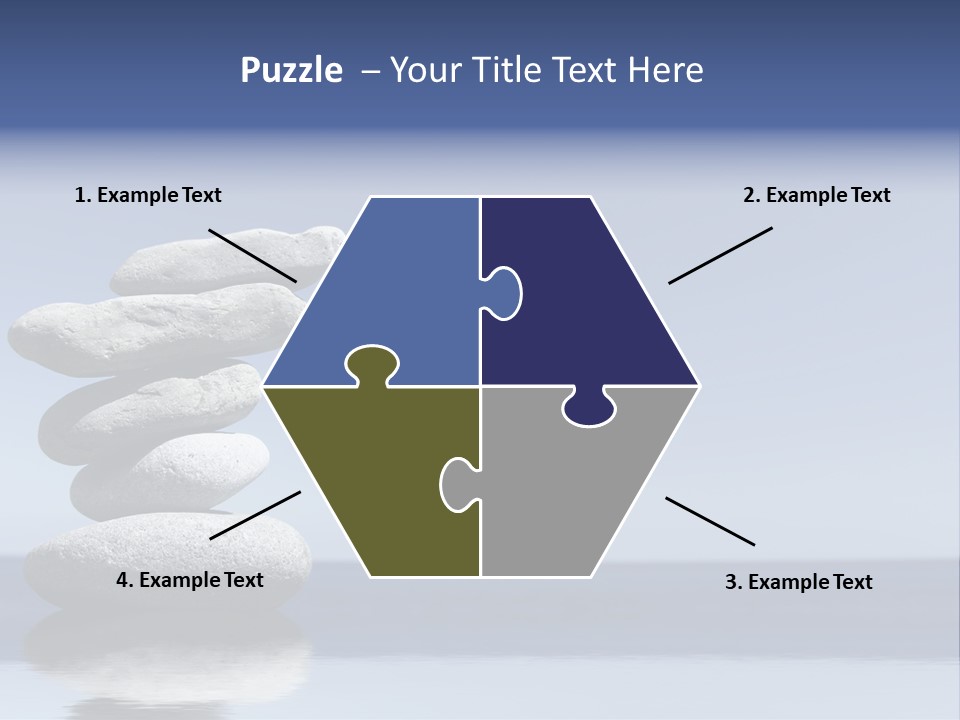 Balance Rock Tower PowerPoint Template