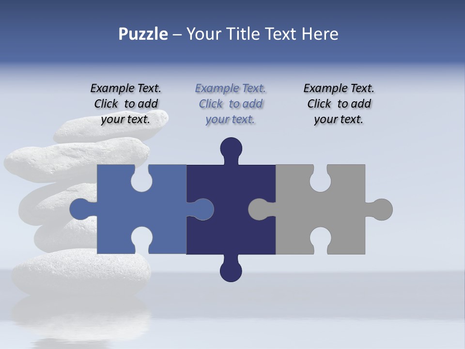 Balance Rock Tower PowerPoint Template