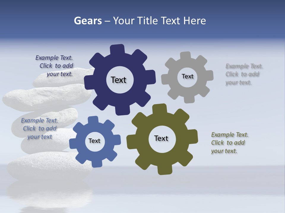 Balance Rock Tower PowerPoint Template
