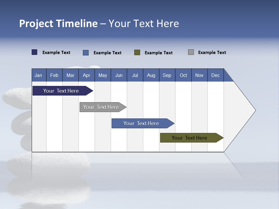 Balance Rock Tower PowerPoint Template