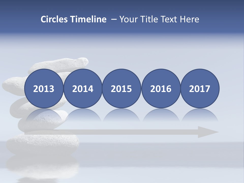 Balance Rock Tower PowerPoint Template