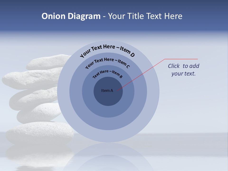 Balance Rock Tower PowerPoint Template
