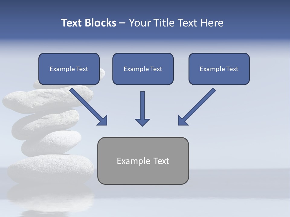 Balance Rock Tower PowerPoint Template