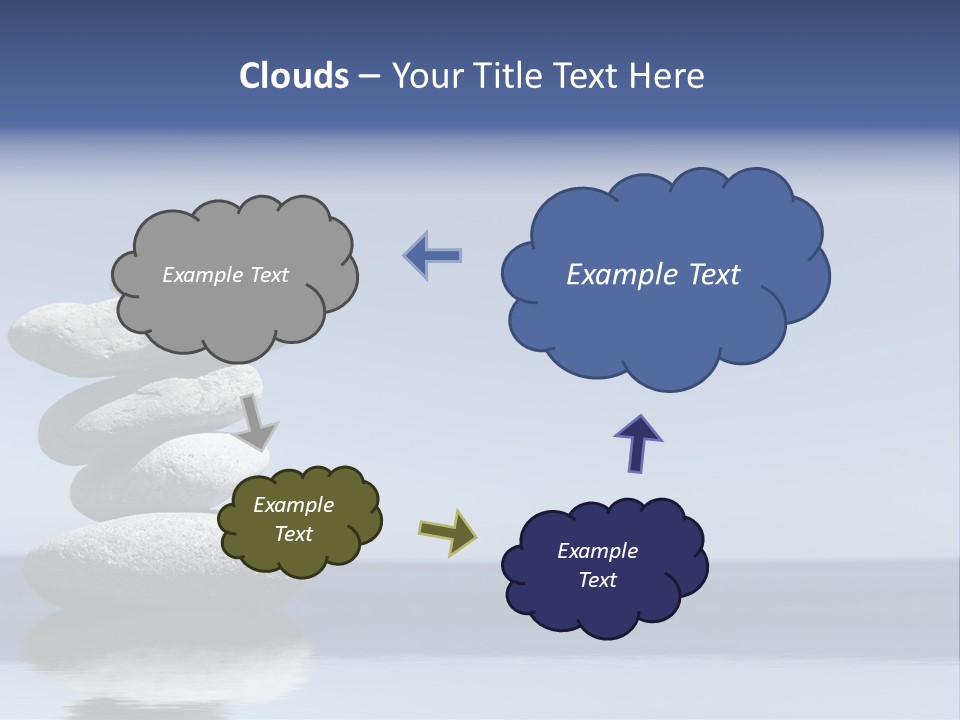 Balance Rock Tower PowerPoint Template