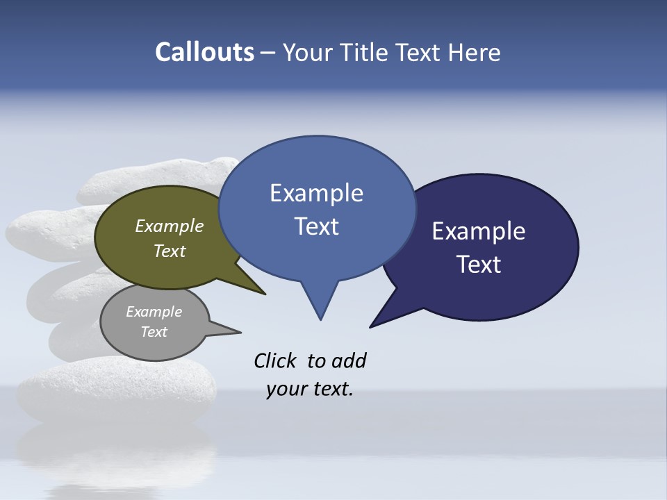 Balance Rock Tower PowerPoint Template