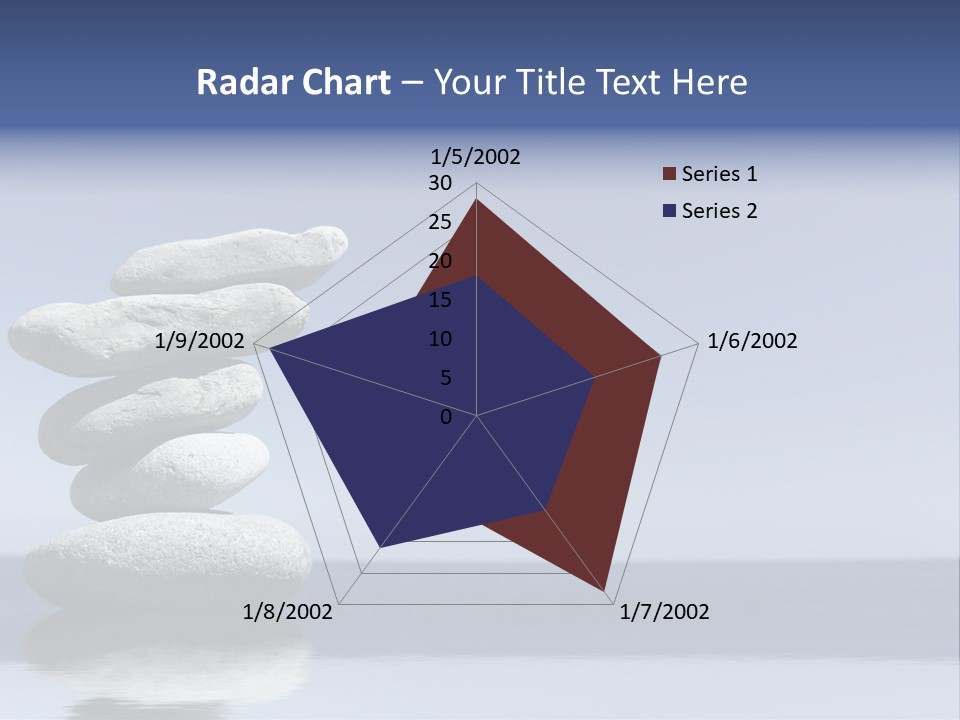 Balance Rock Tower PowerPoint Template