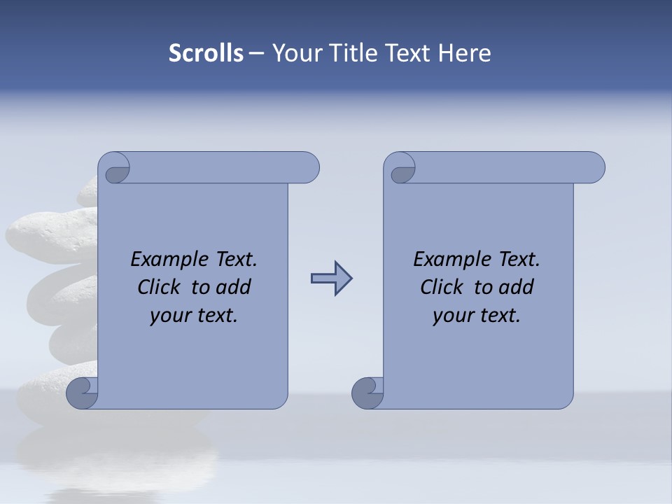 Balance Rock Tower PowerPoint Template