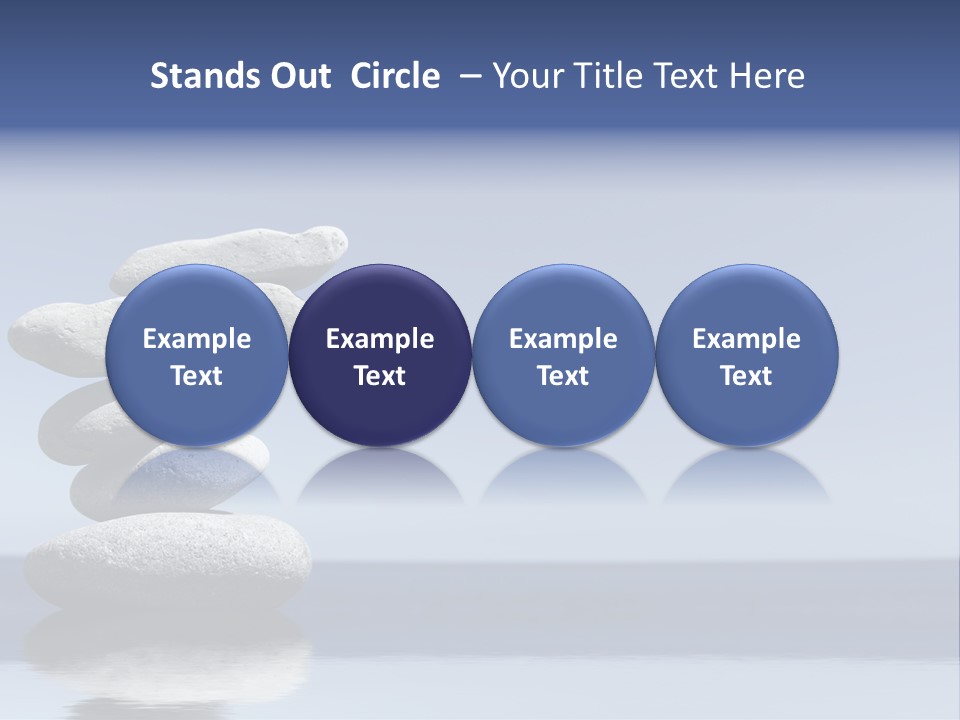 Balance Rock Tower PowerPoint Template