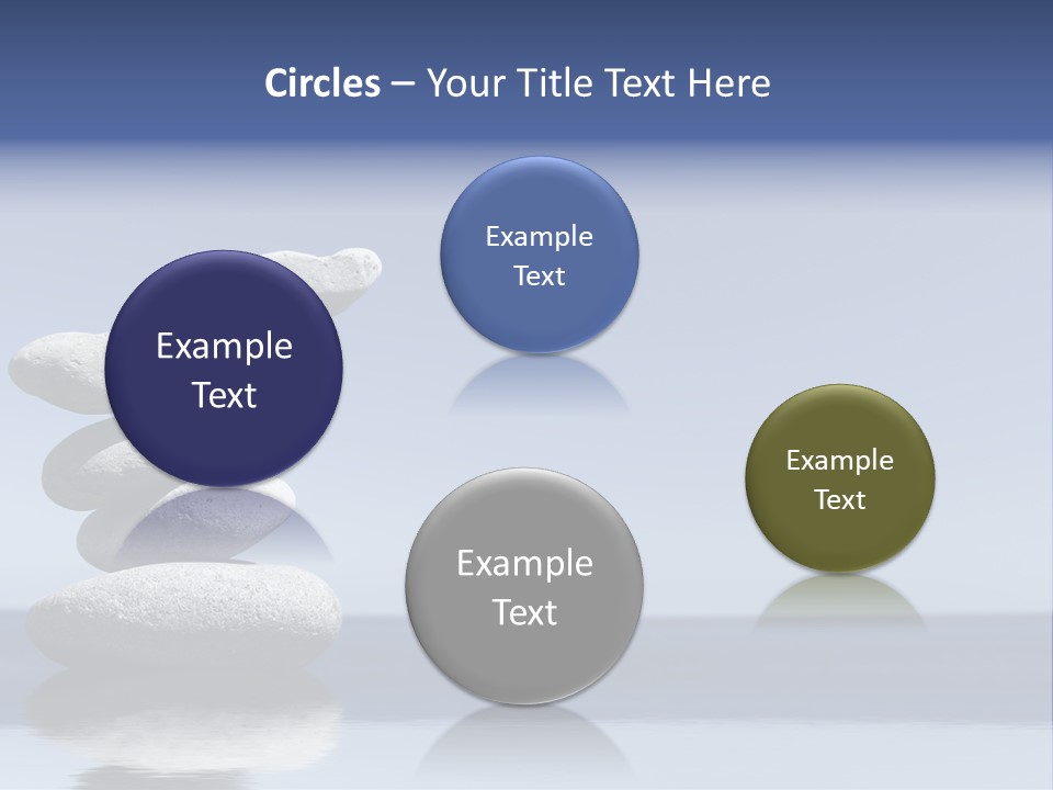 Balance Rock Tower PowerPoint Template