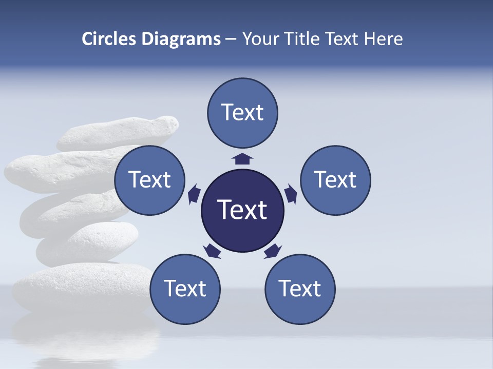 Balance Rock Tower PowerPoint Template