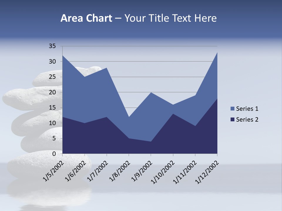 Balance Rock Tower PowerPoint Template