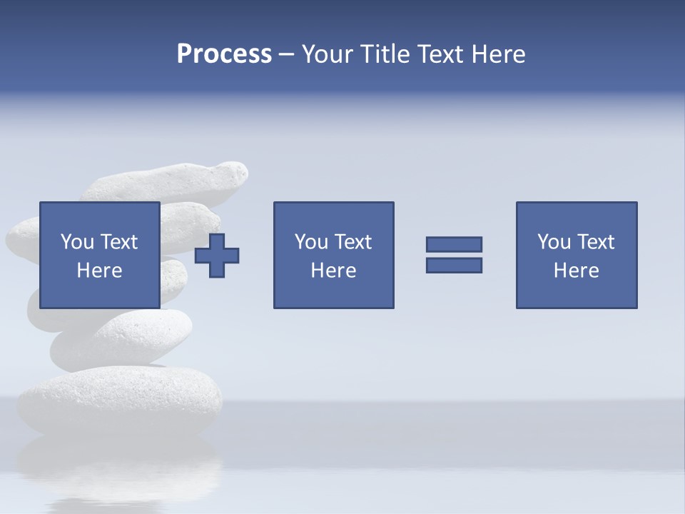 Balance Rock Tower PowerPoint Template