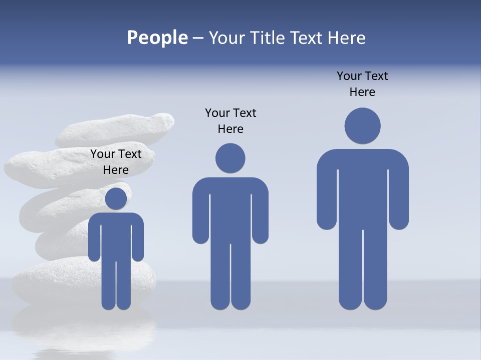 Balance Rock Tower PowerPoint Template