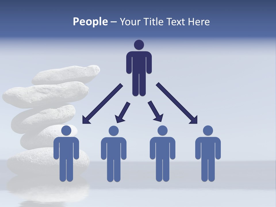 Balance Rock Tower PowerPoint Template