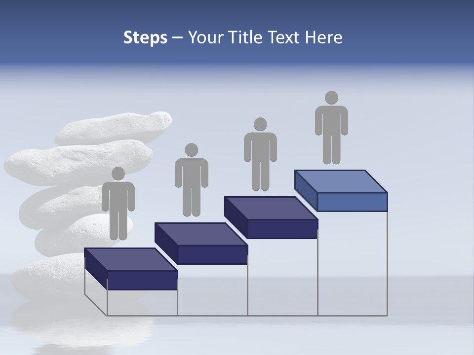 Balance Rock Tower PowerPoint Template