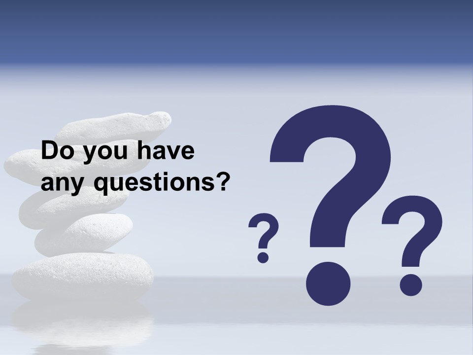 Balance Rock Tower PowerPoint Template