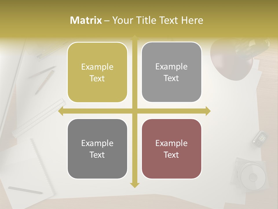 Artist Office Studio PowerPoint Template