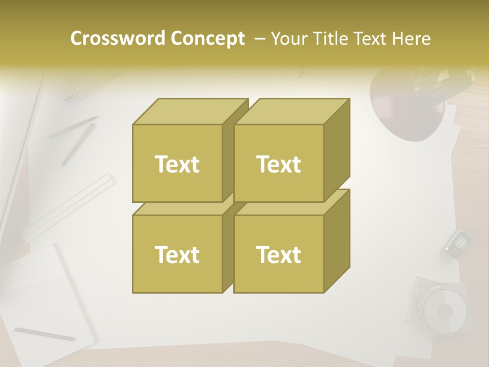 Artist Office Studio PowerPoint Template