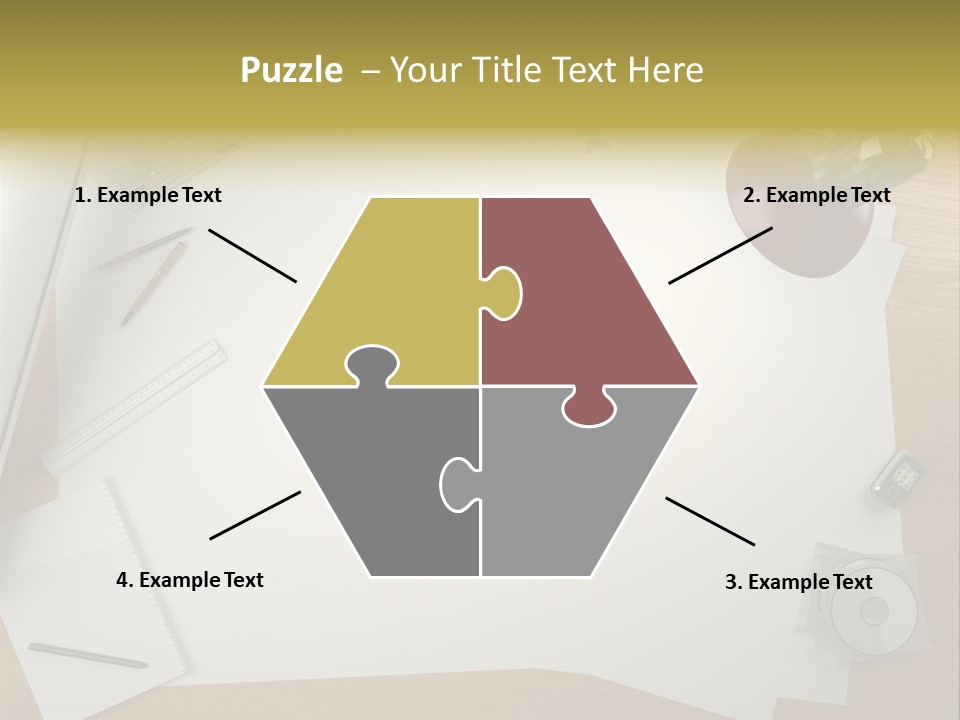 Artist Office Studio PowerPoint Template