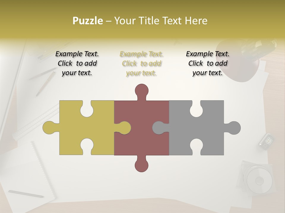 Artist Office Studio PowerPoint Template