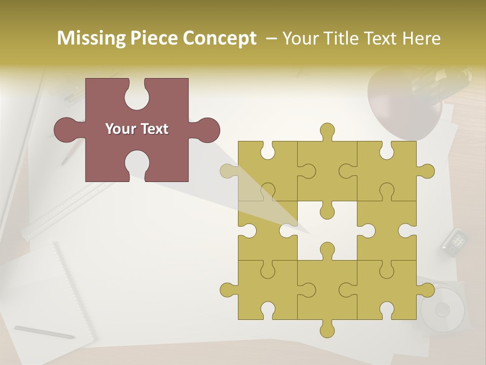 Artist Office Studio PowerPoint Template