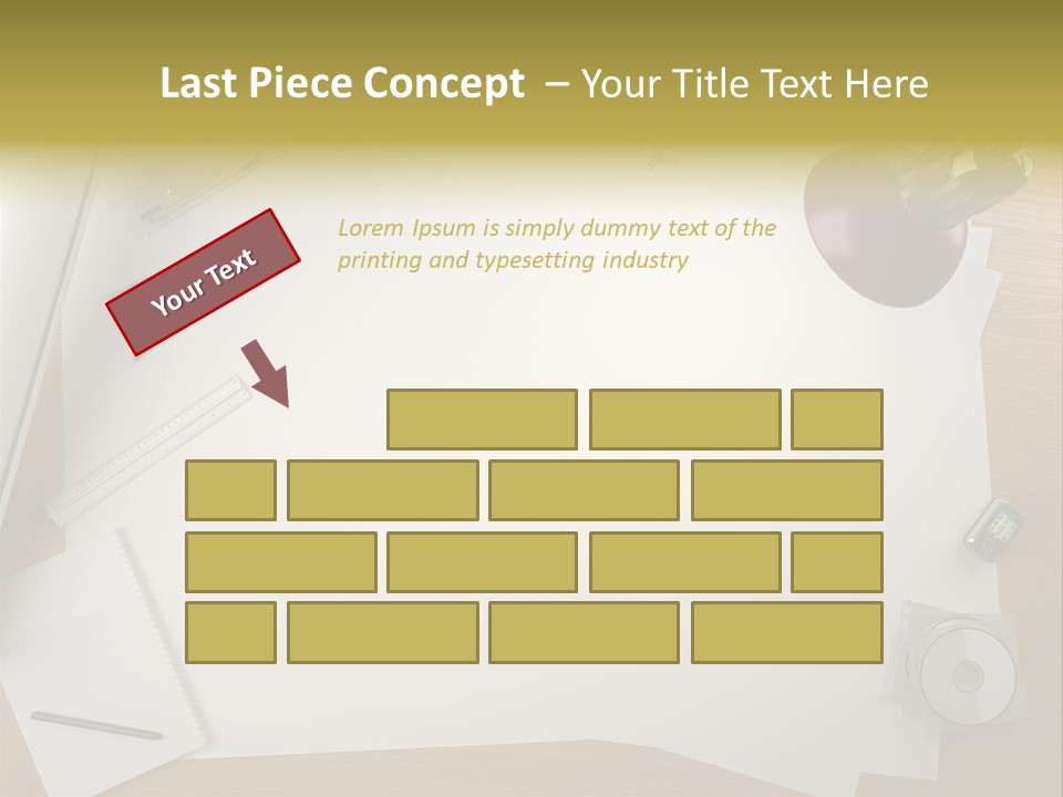 Artist Office Studio PowerPoint Template