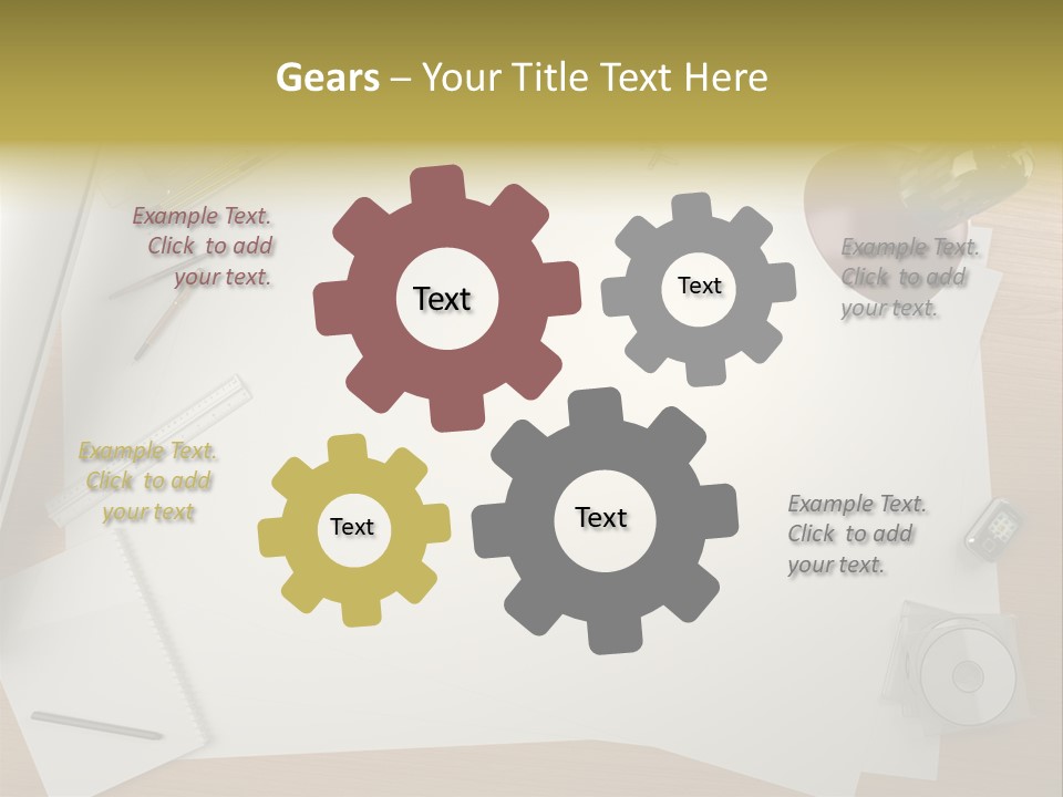 Artist Office Studio PowerPoint Template