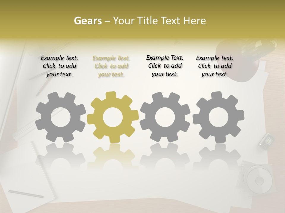 Artist Office Studio PowerPoint Template