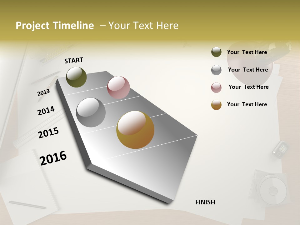 Artist Office Studio PowerPoint Template