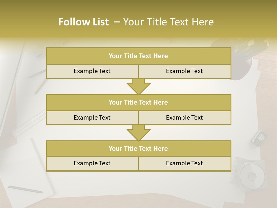 Artist Office Studio PowerPoint Template