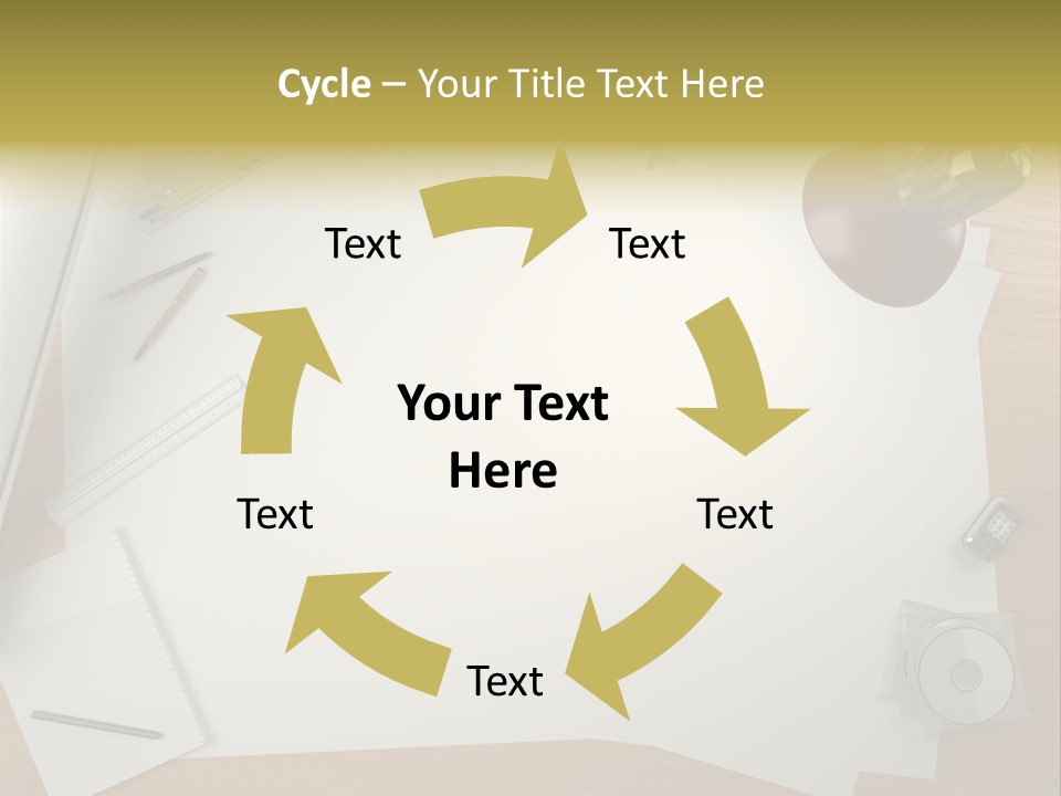 Artist Office Studio PowerPoint Template
