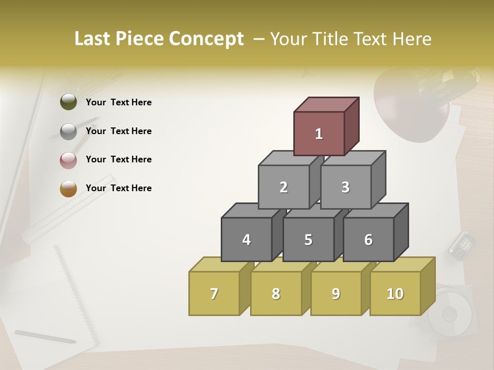 Artist Office Studio PowerPoint Template