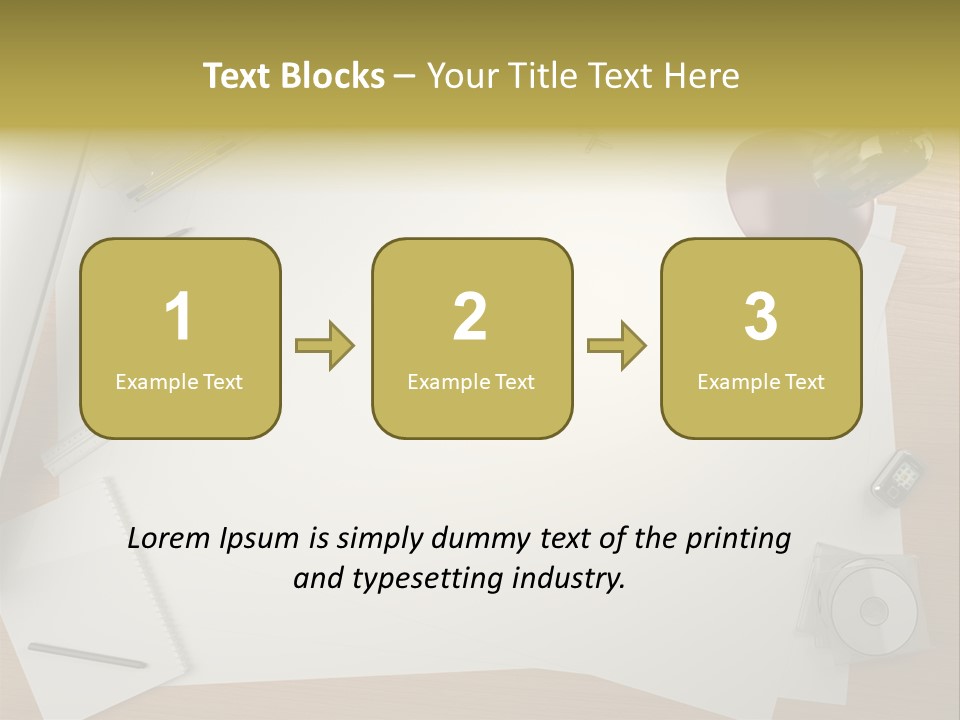 Artist Office Studio PowerPoint Template
