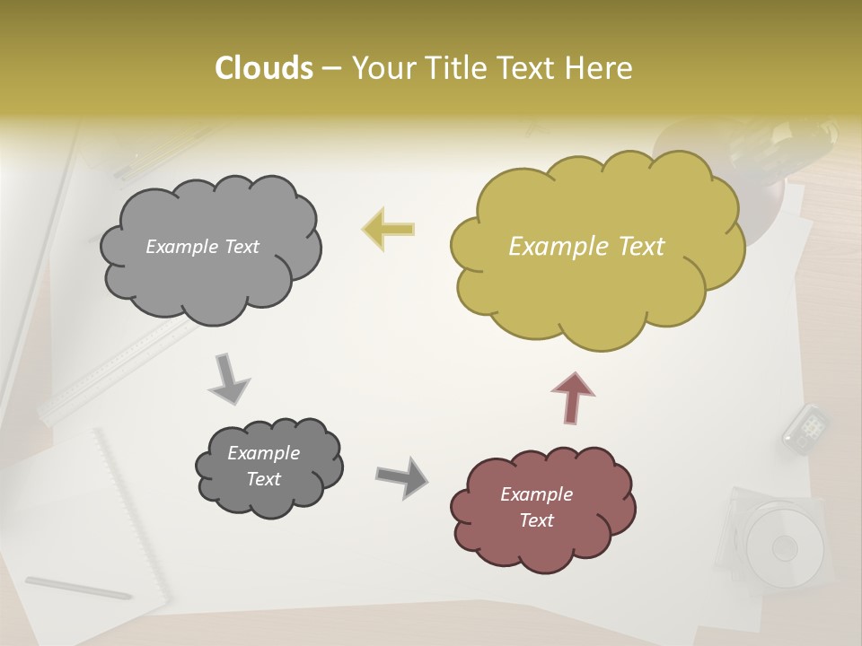 Artist Office Studio PowerPoint Template