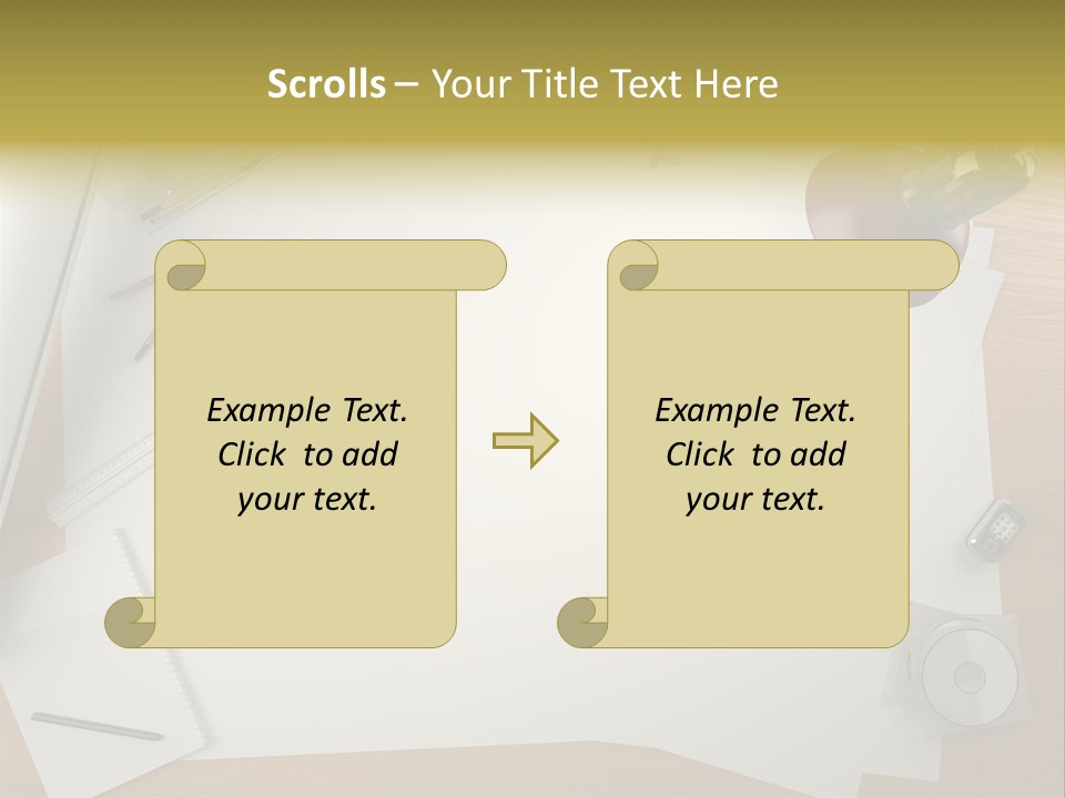 Artist Office Studio PowerPoint Template