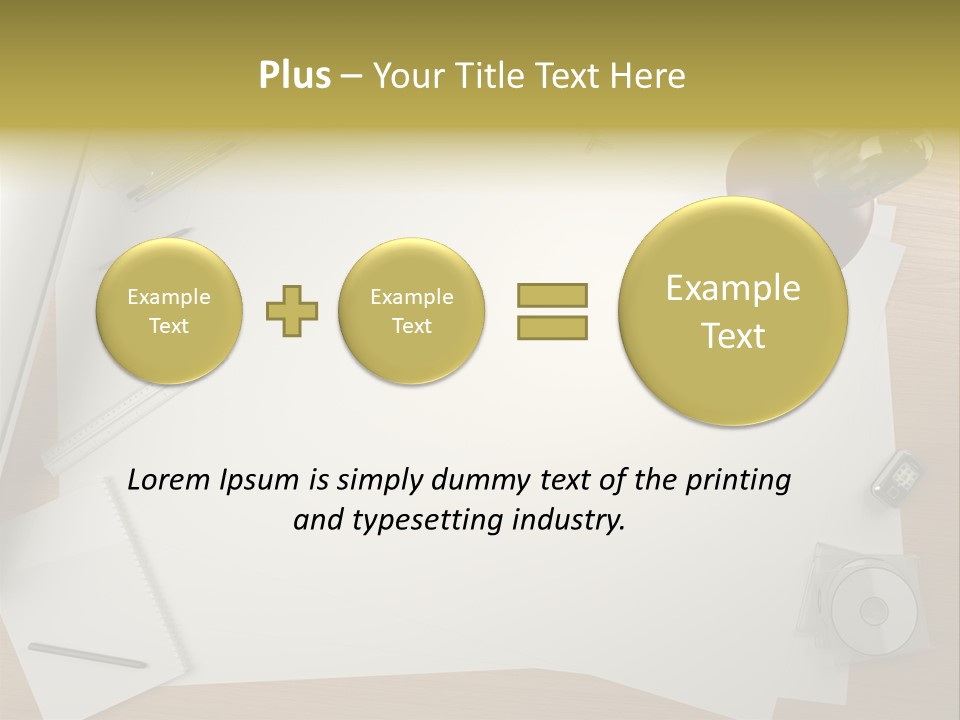 Artist Office Studio PowerPoint Template