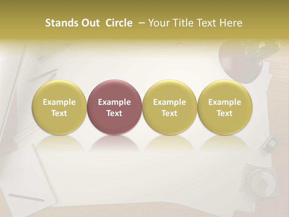 Artist Office Studio PowerPoint Template