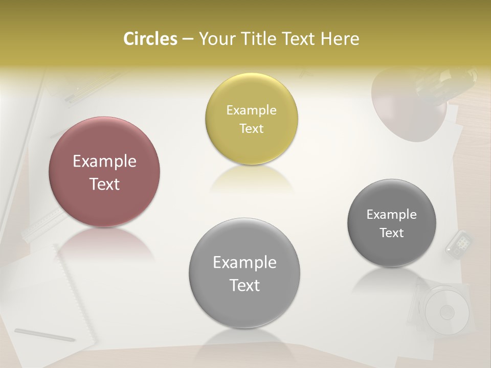 Artist Office Studio PowerPoint Template