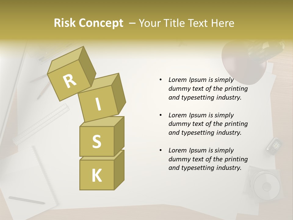 Artist Office Studio PowerPoint Template