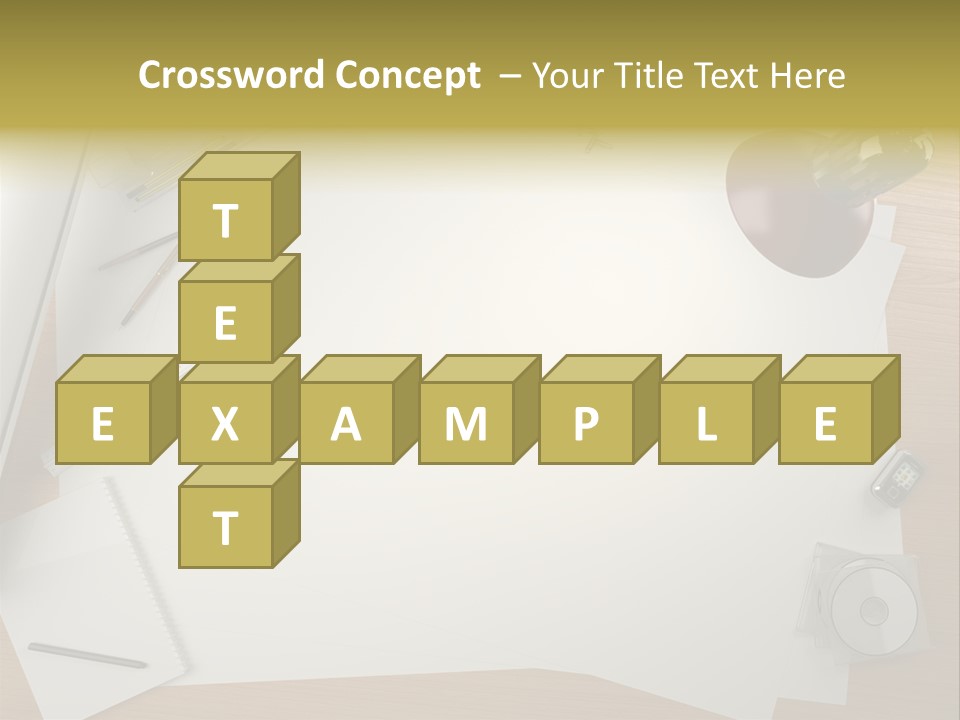 Artist Office Studio PowerPoint Template