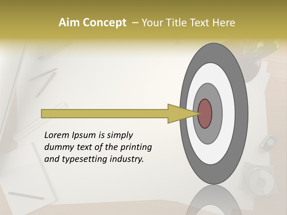 Artist Office Studio PowerPoint Template