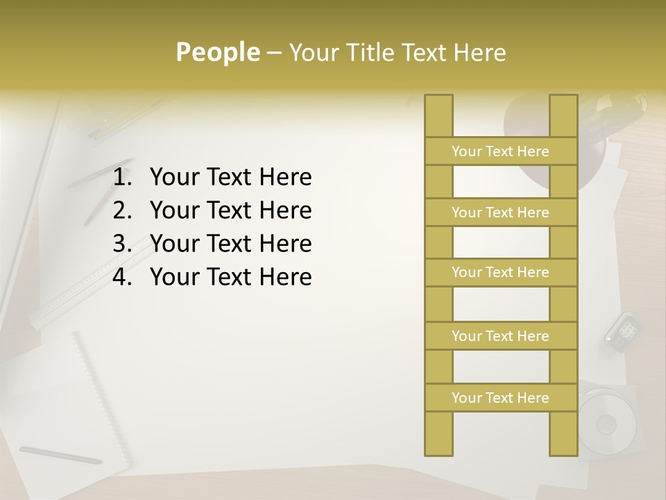 Artist Office Studio PowerPoint Template