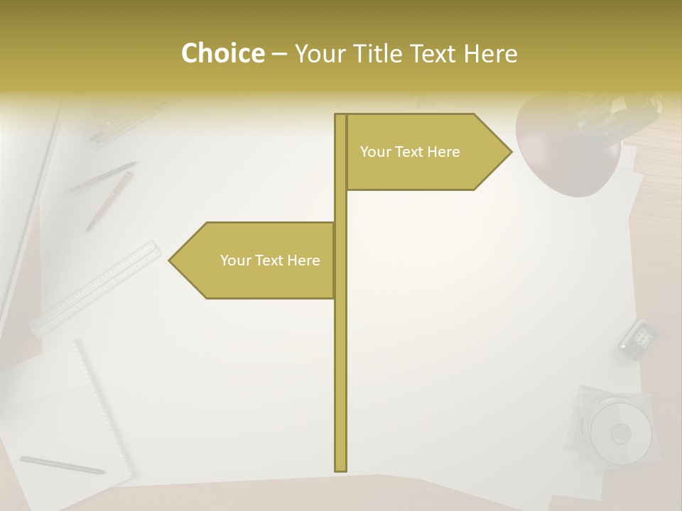 Artist Office Studio PowerPoint Template