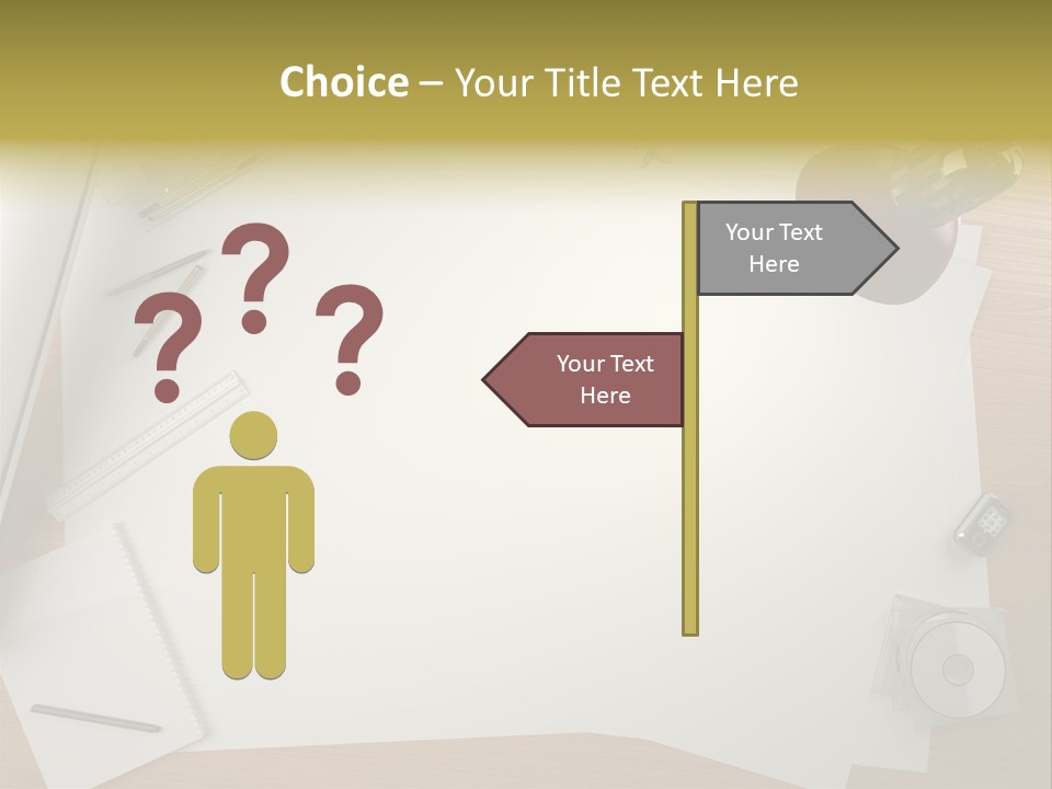 Artist Office Studio PowerPoint Template