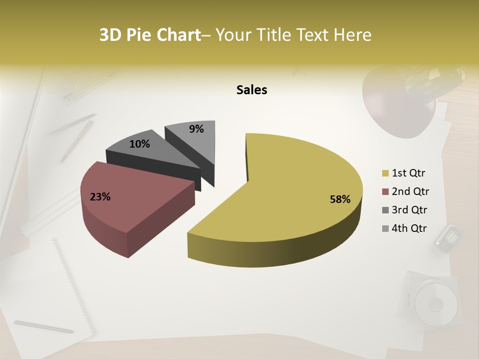 Artist Office Studio PowerPoint Template